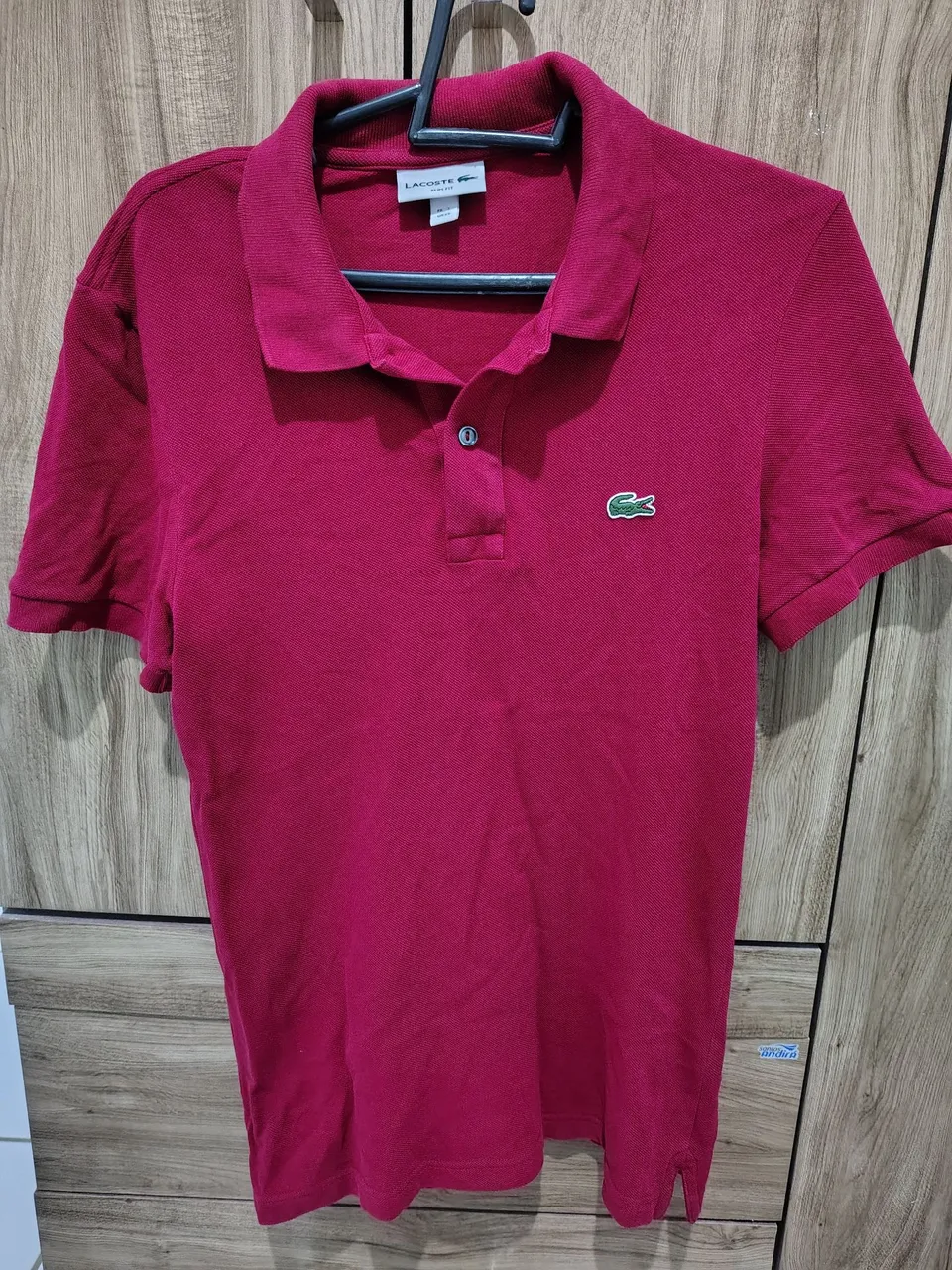 Camisa Polo Lacoste Vermelha Original tamanho pp