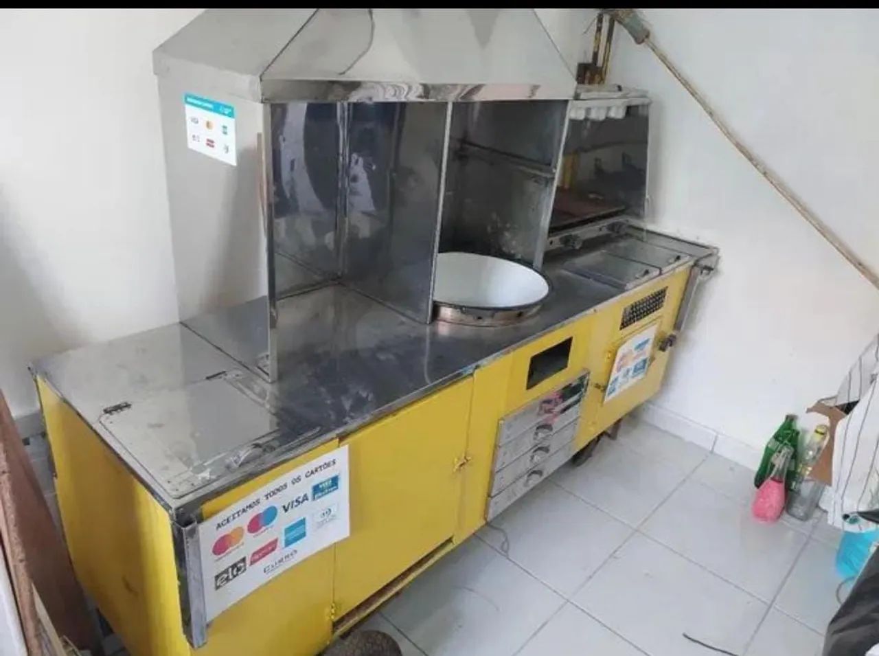 Carrinho de Lanches Completo - Ideal para Negócios