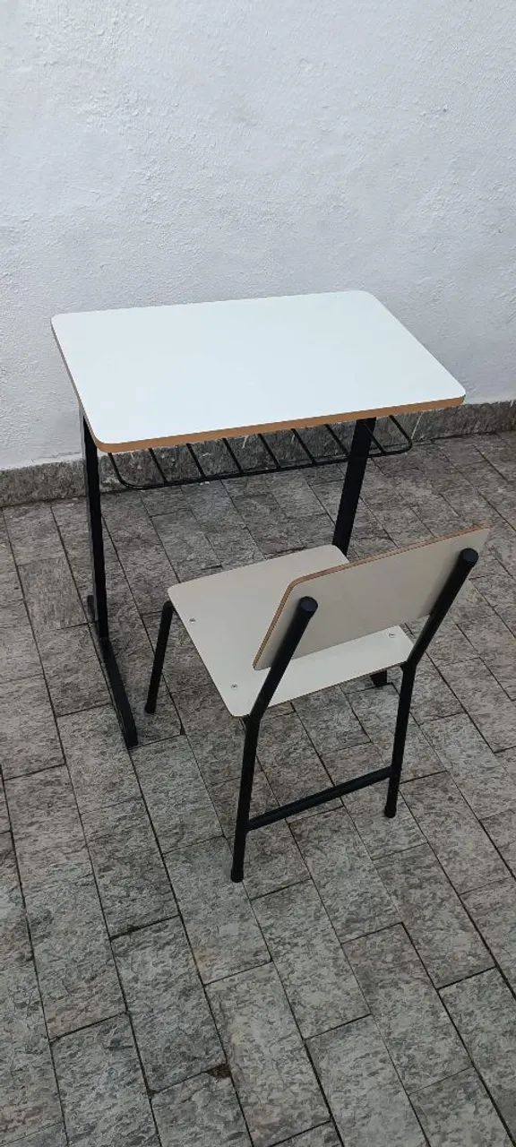 Conjunto mesa e cadeira de estudos para criança - Foto 4