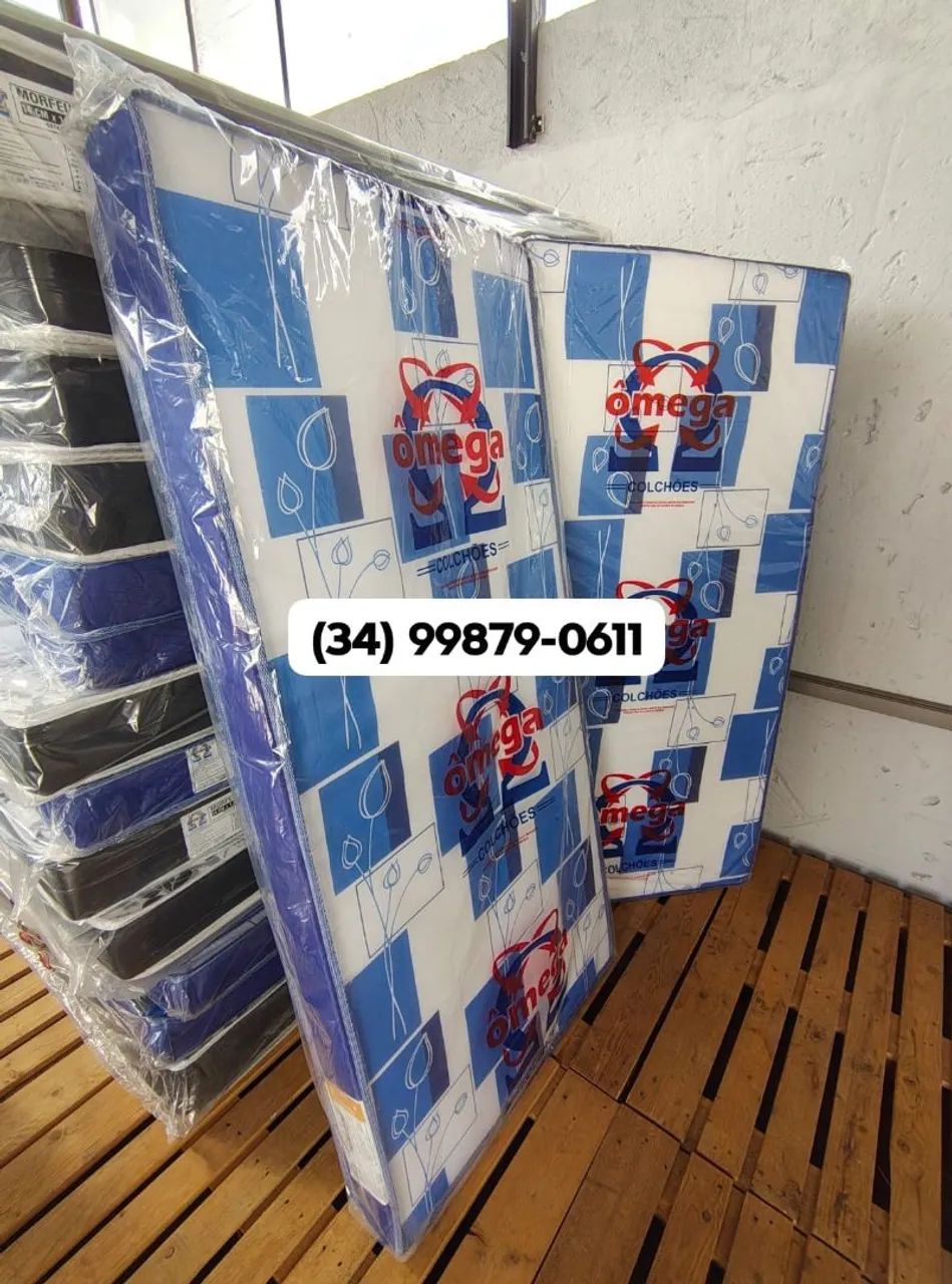 Colchão Solteiro D20 Novo com Entrega Grátis 