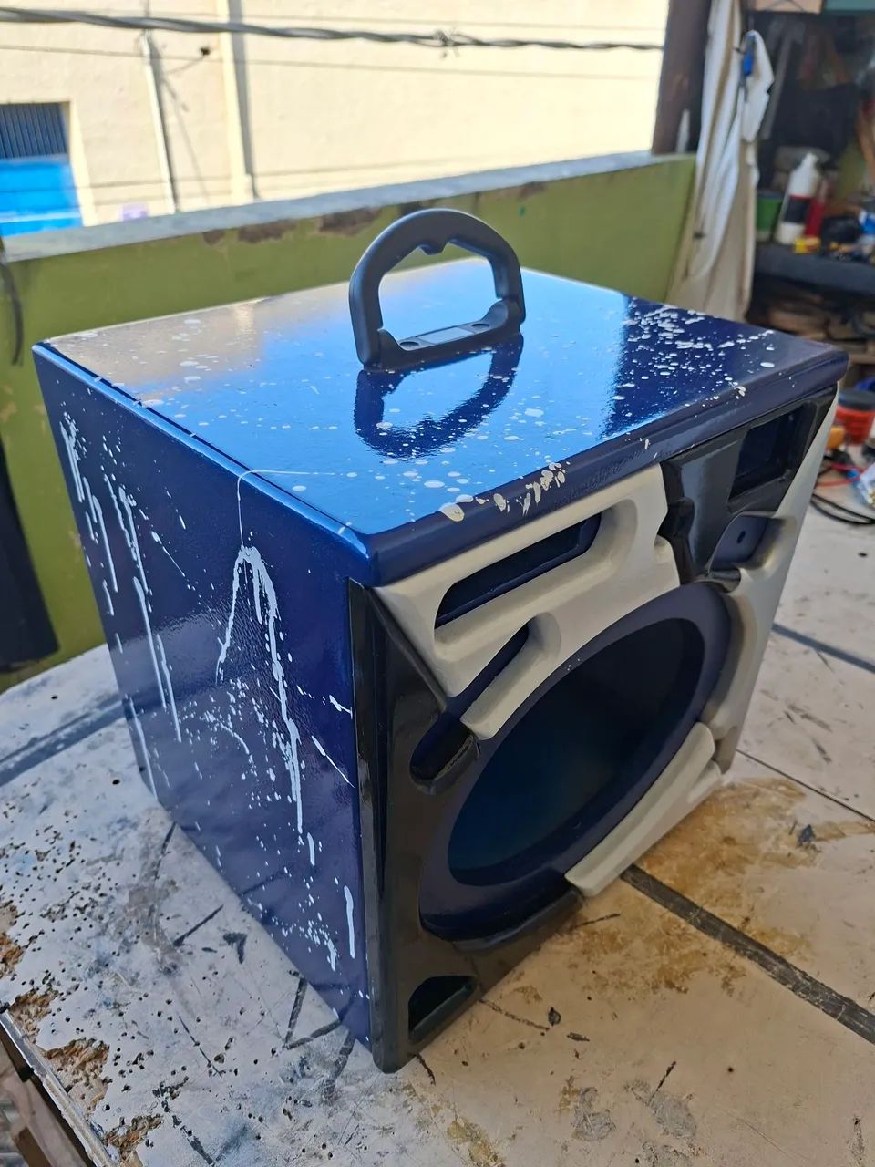 Caixa bob residencial pintada vazia - Foto 3