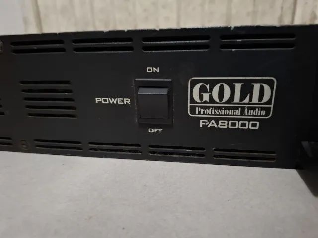 Amplificador Potência Gold PA8000 - Foto 2