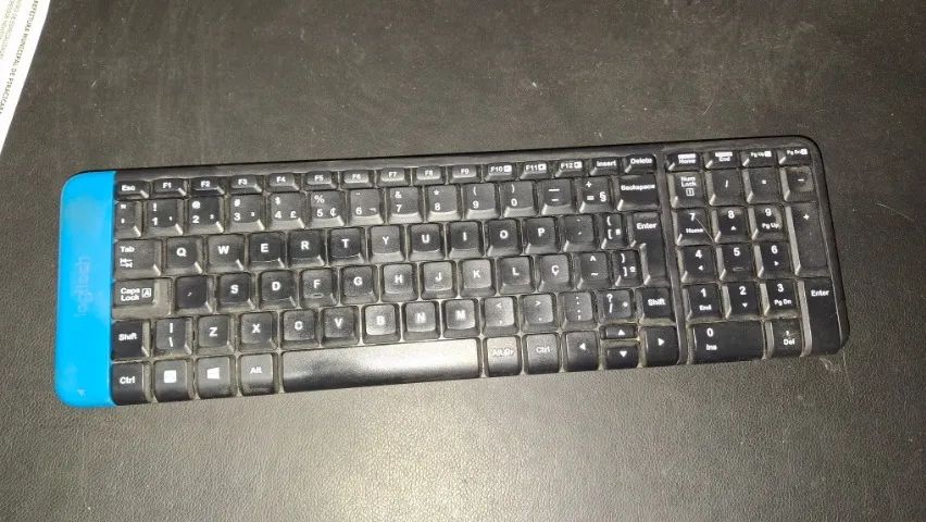 Teclado Sem Fio Compacto Logitech K230 na Caixa (sem adaptador) - Foto 3