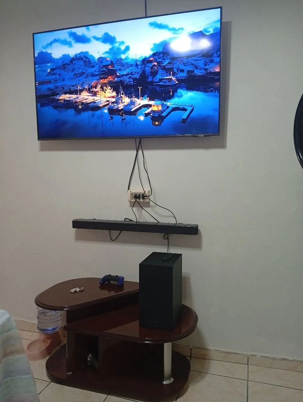 Tv 4K QLED 55 Polegadas + Soundbar HW-B450 // 15 dias de comprado