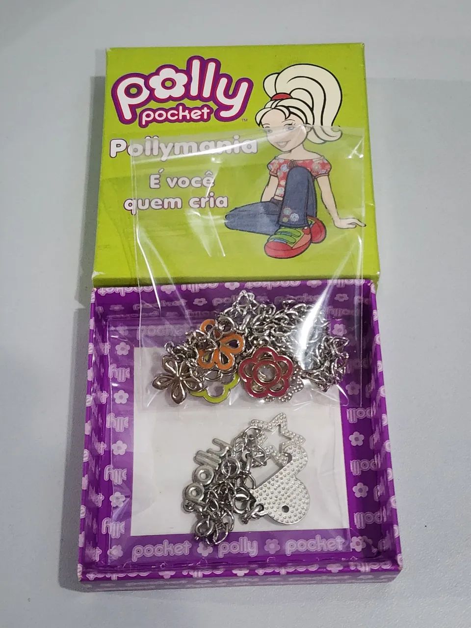 Conjunto Polly Gargantilha e Pulseira com 8 pingentes - Foto 3
