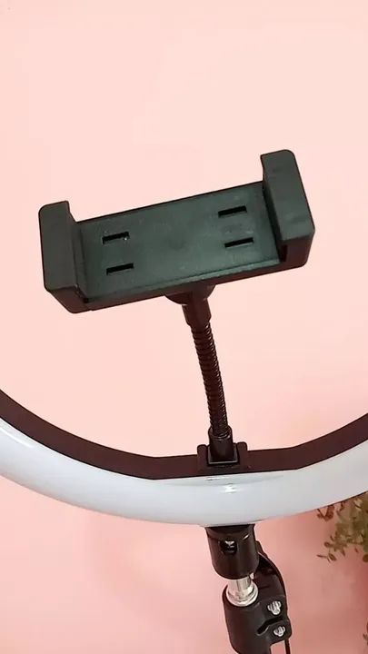 Ring Light, Iluminador 10 Polegadas Com Tripé De 2.10 Metros - Foto 2