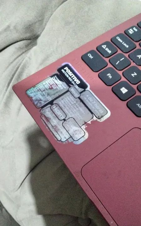 Notebook Positivo Q4128C-S Detalhe  - Foto 3