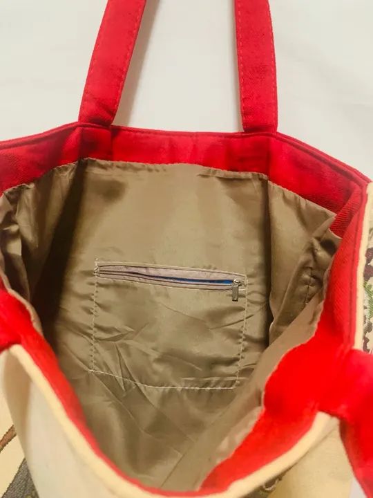 bolsa indiana forrada - grande - Foto 3