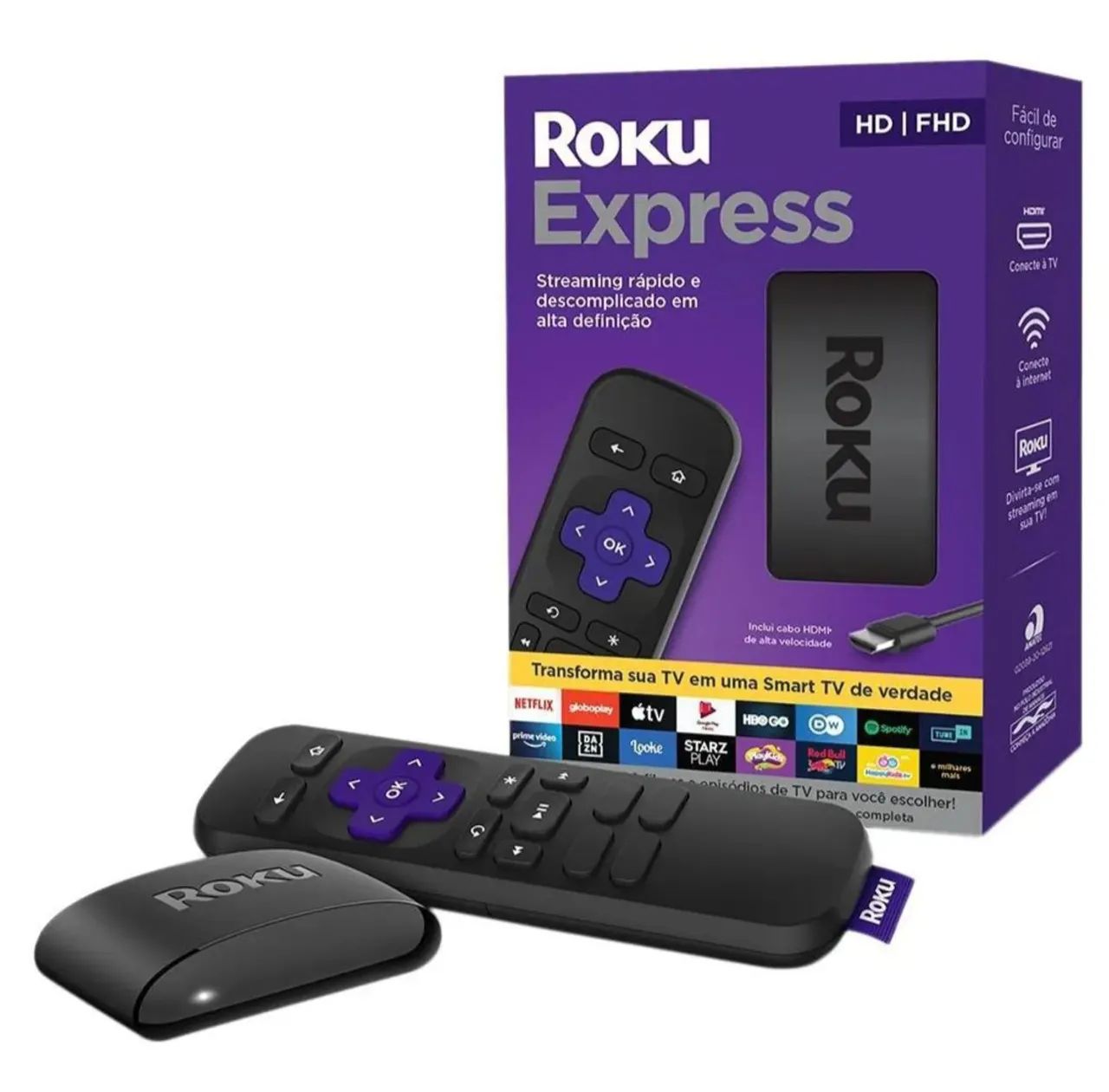 Roku Express Dispositivo Smart tv
