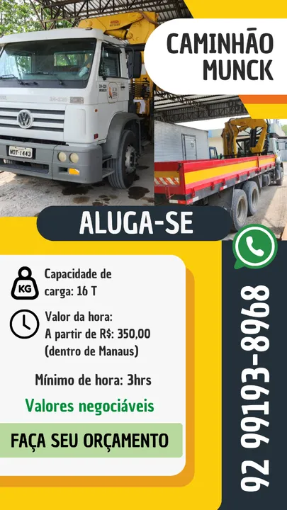 Aluguel de Caminhão Muck