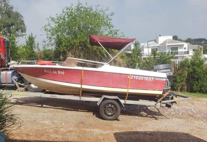 Lancha  leve fort motor 70 - Foto 5