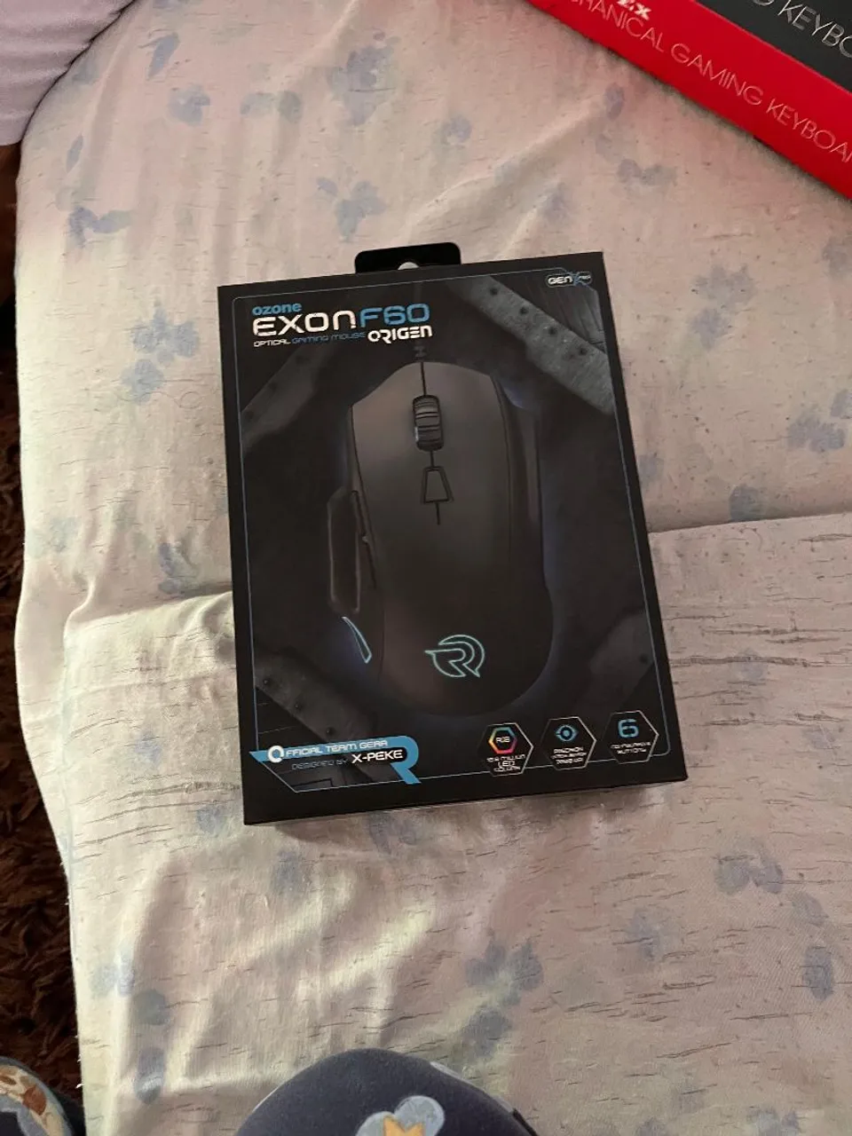 Mouse Gamer Ozone Exon F60 Origen