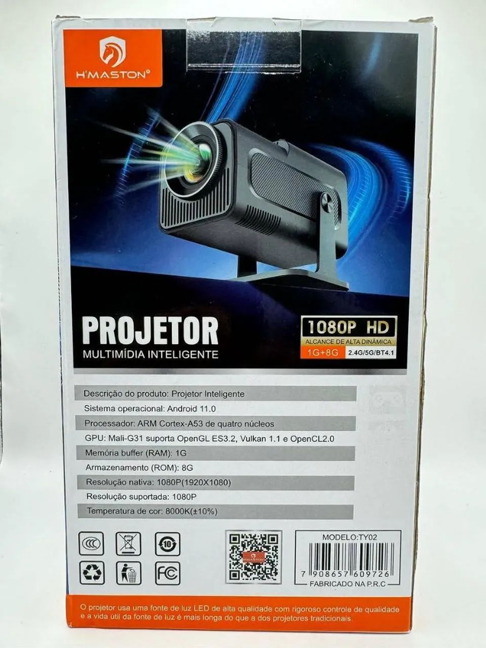 Projetor Inteligente H'MASTON Ultra HD - Foto 2