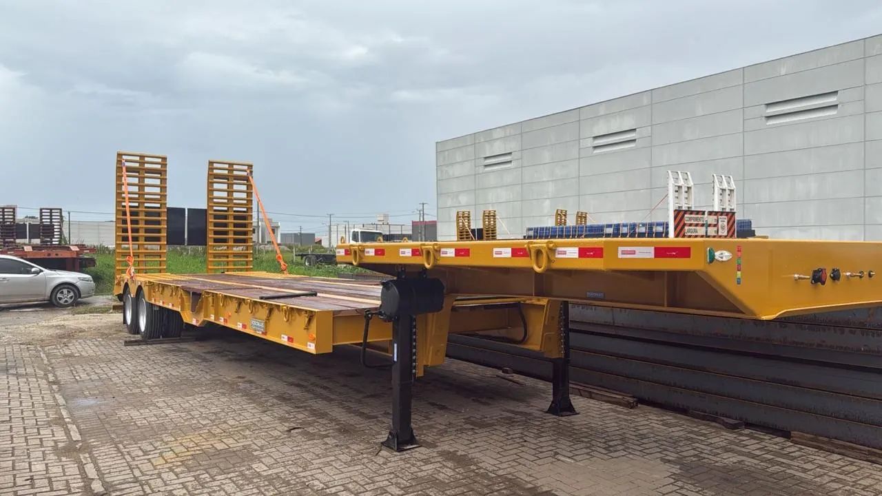 Carreta Prancha 2 eixos 2025 pronta entrega  - Foto 2