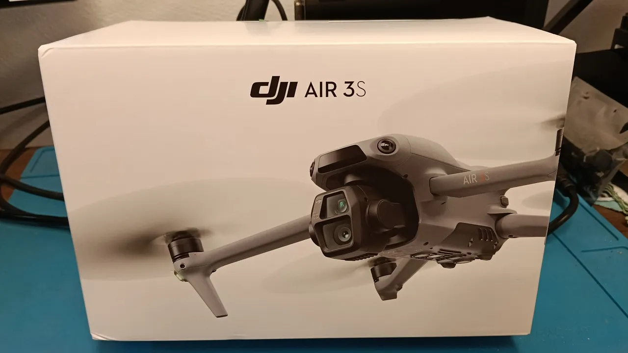 DJI Air 3S - Novo na Caixa