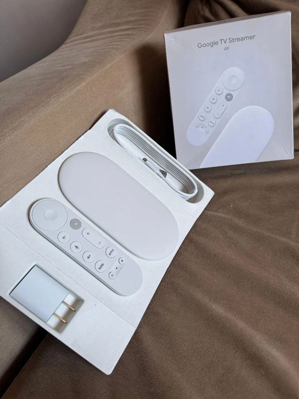 Google TV Streamer 4K - Novo na Caixa - Foto 2