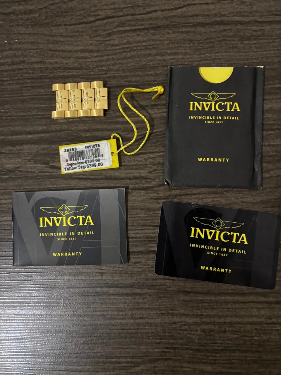 Invicta Aztec Relógio Invicta original raro modelo Aztec 28253 - Acessórios ...