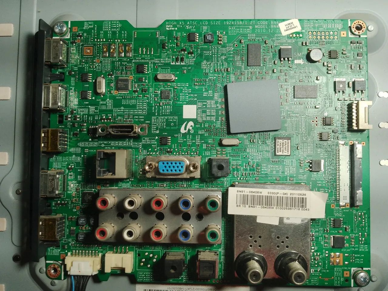 Samsung LN37D550 Placa principal 