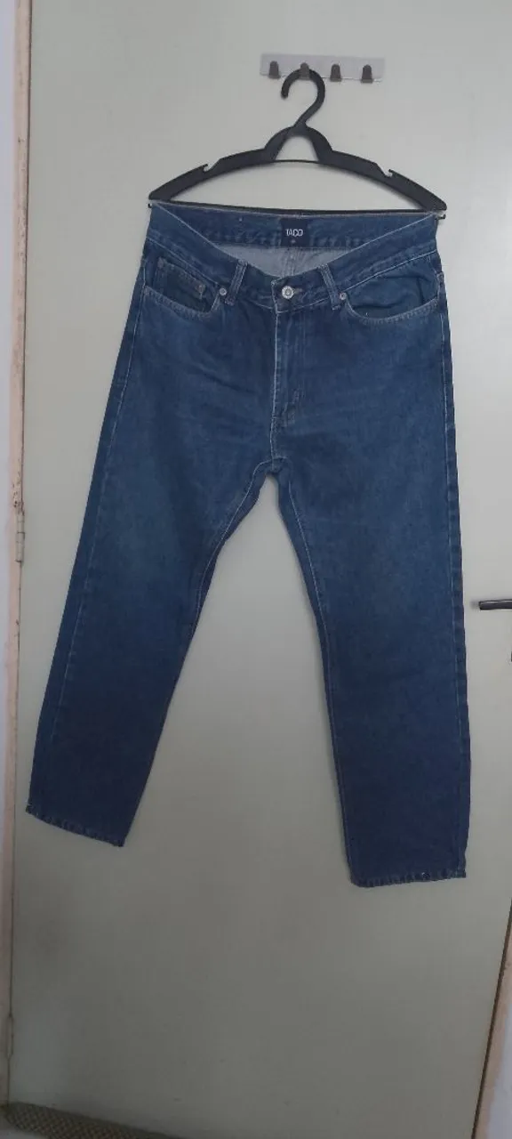 Calça Jeans Azul Masculina n. 40 - Usada