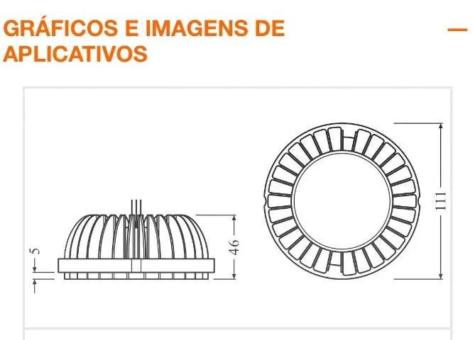 Lampada Led AR111 - Foto 2