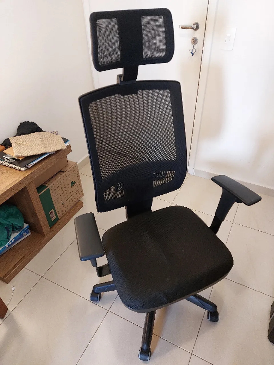 Cadeira de escritório braço ajustável