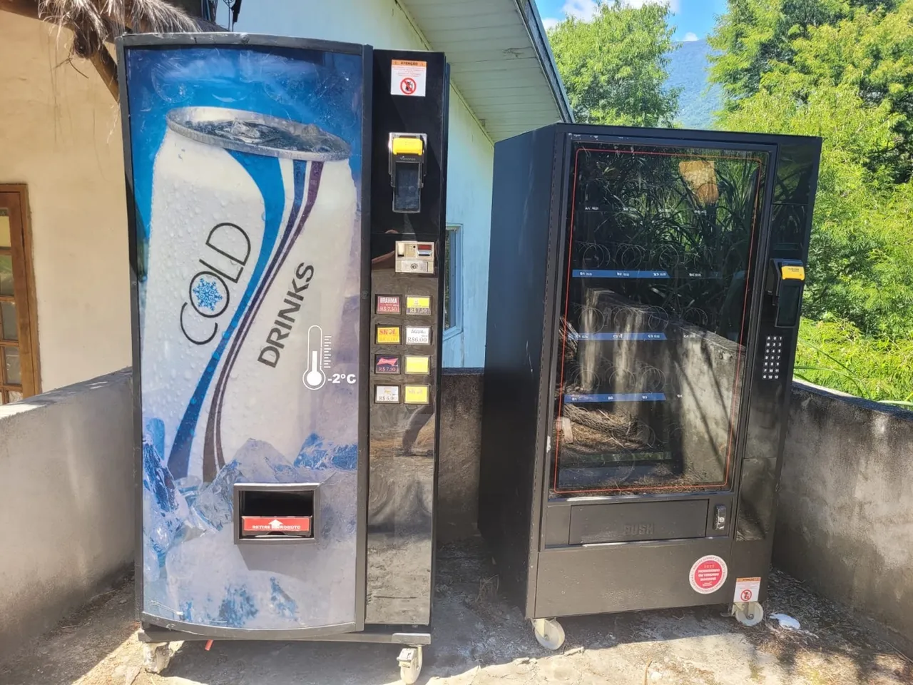Máquinas de Venda Automática de Bebidas e Snacks - Oportunidade!