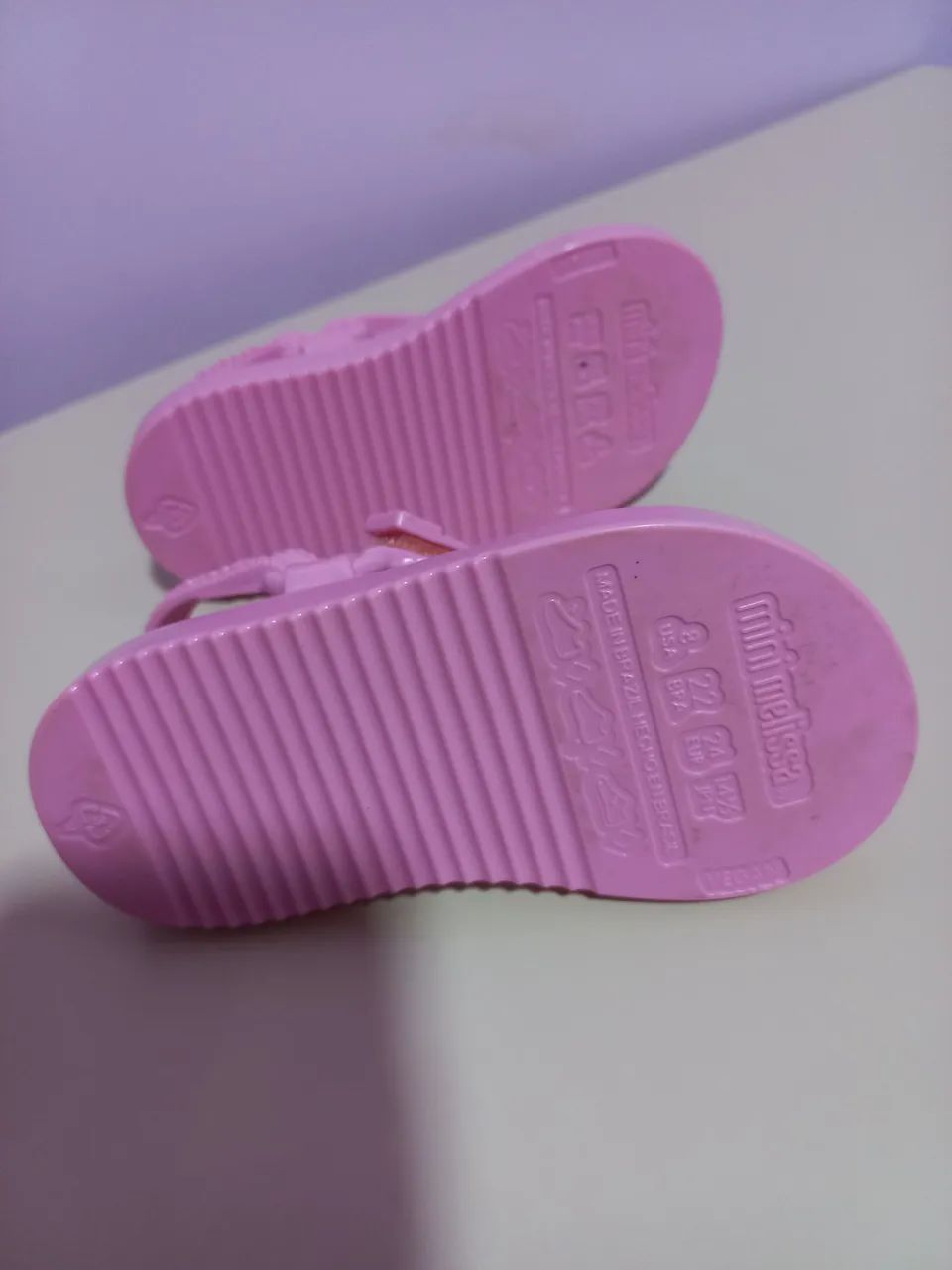 Sandálias Mini Melissa Infantil - Rosa - Foto 2