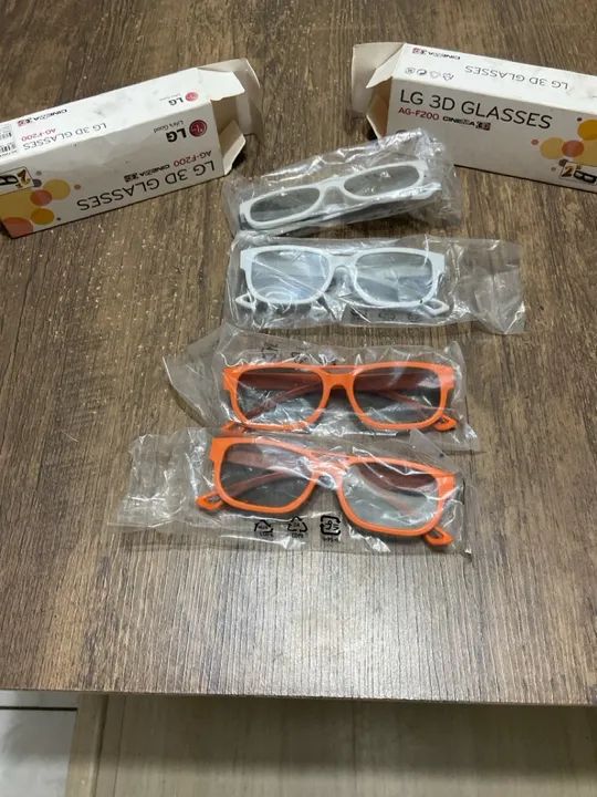 Óculos 3D LG para TV - NOVOS