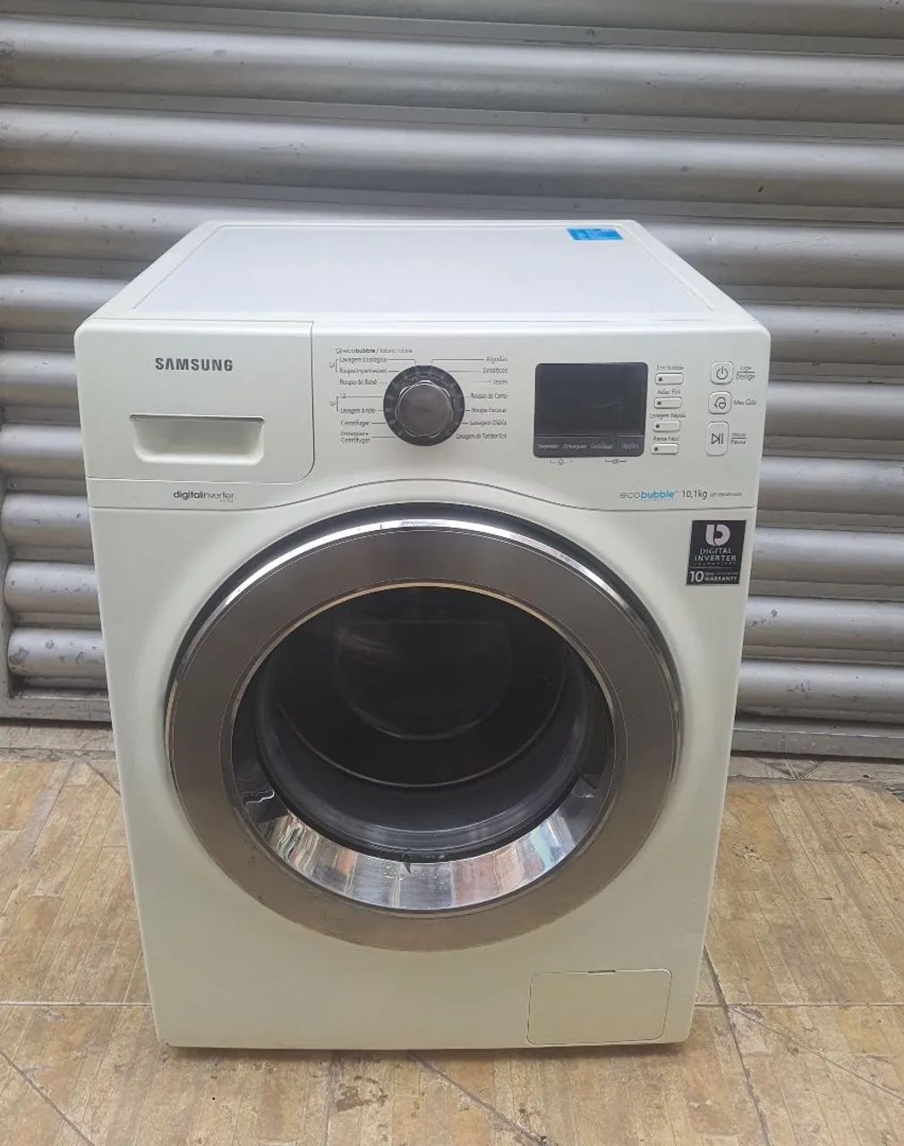 Lavadora samsung ecobooble 10.1 kg  frete grátis Régiao 