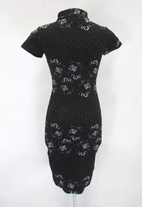 Vestido Preto Gola Japonesa - Foto 4