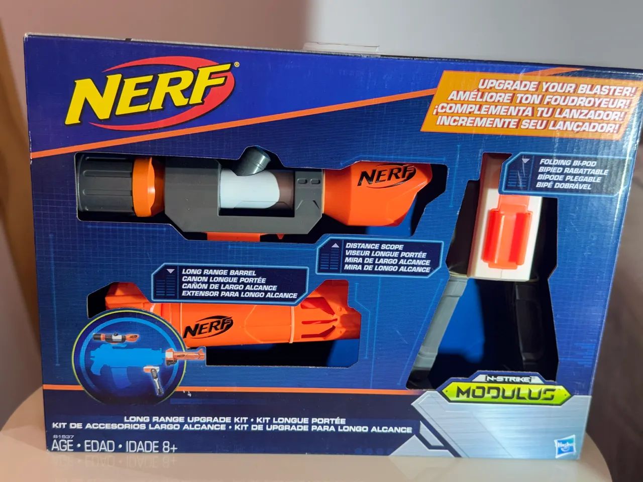 kit de atualização de longo alcance nerf modulus - Foto 4