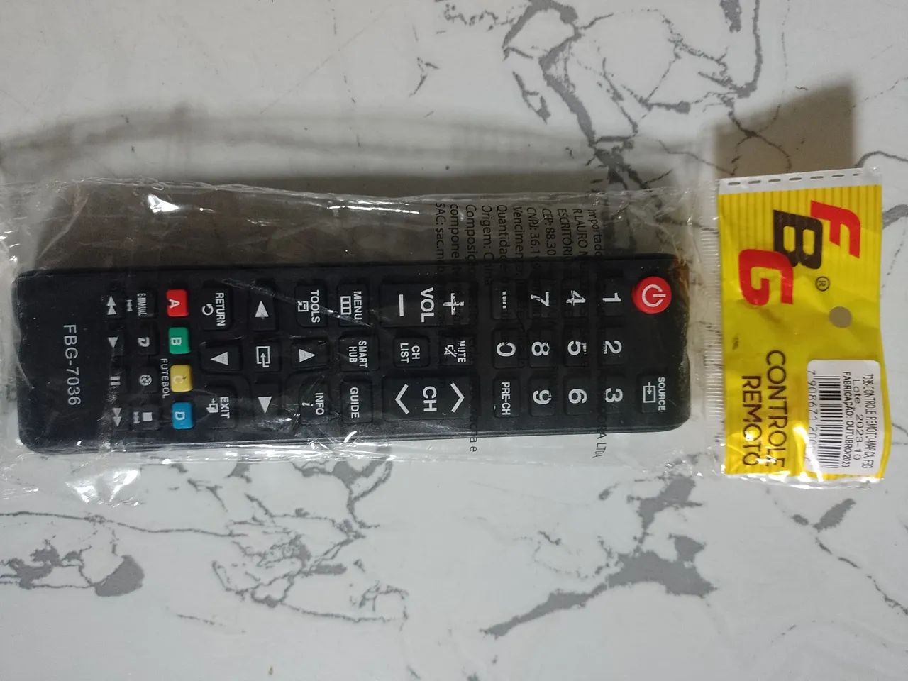 Controle remoto Smart Samsung 