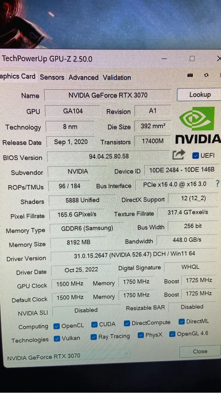 RTX 3070 8gb - Foto 4