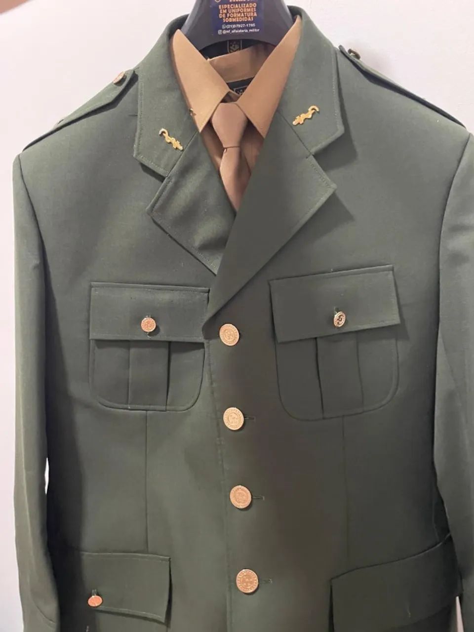 Uniforme Exército - Túnica Verde Oliva (Completo) 