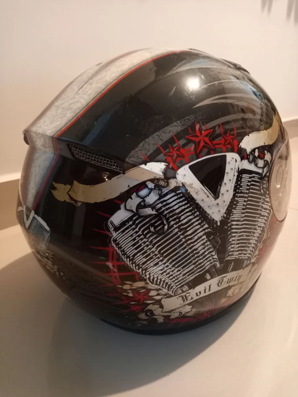 Capacete LS2 Evil Twin - Foto 3