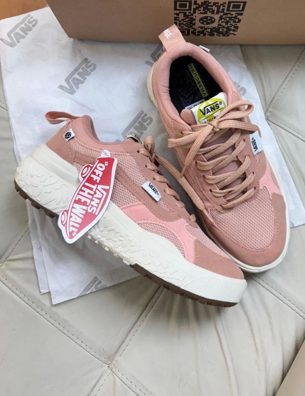 Vans Feminino TÃªnis Da Vans Rosa HOT Vans Old Skool Tenis Vans