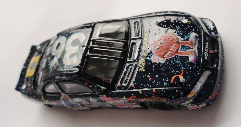 stock car nascar m&m´s ernie irvan 1999 pontiac action racing