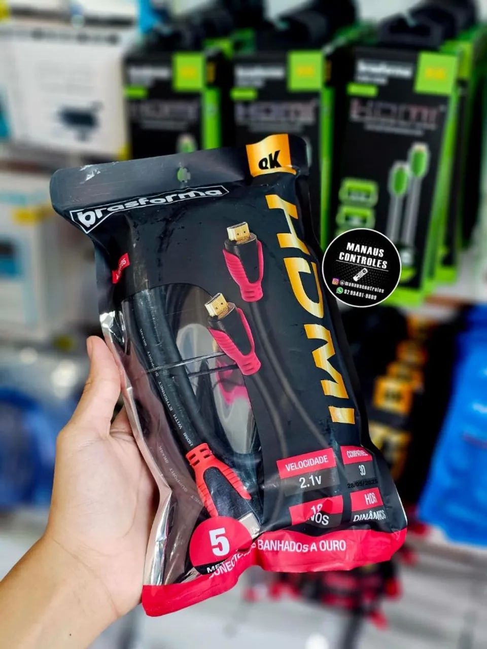 Cabo HDMI 8K 