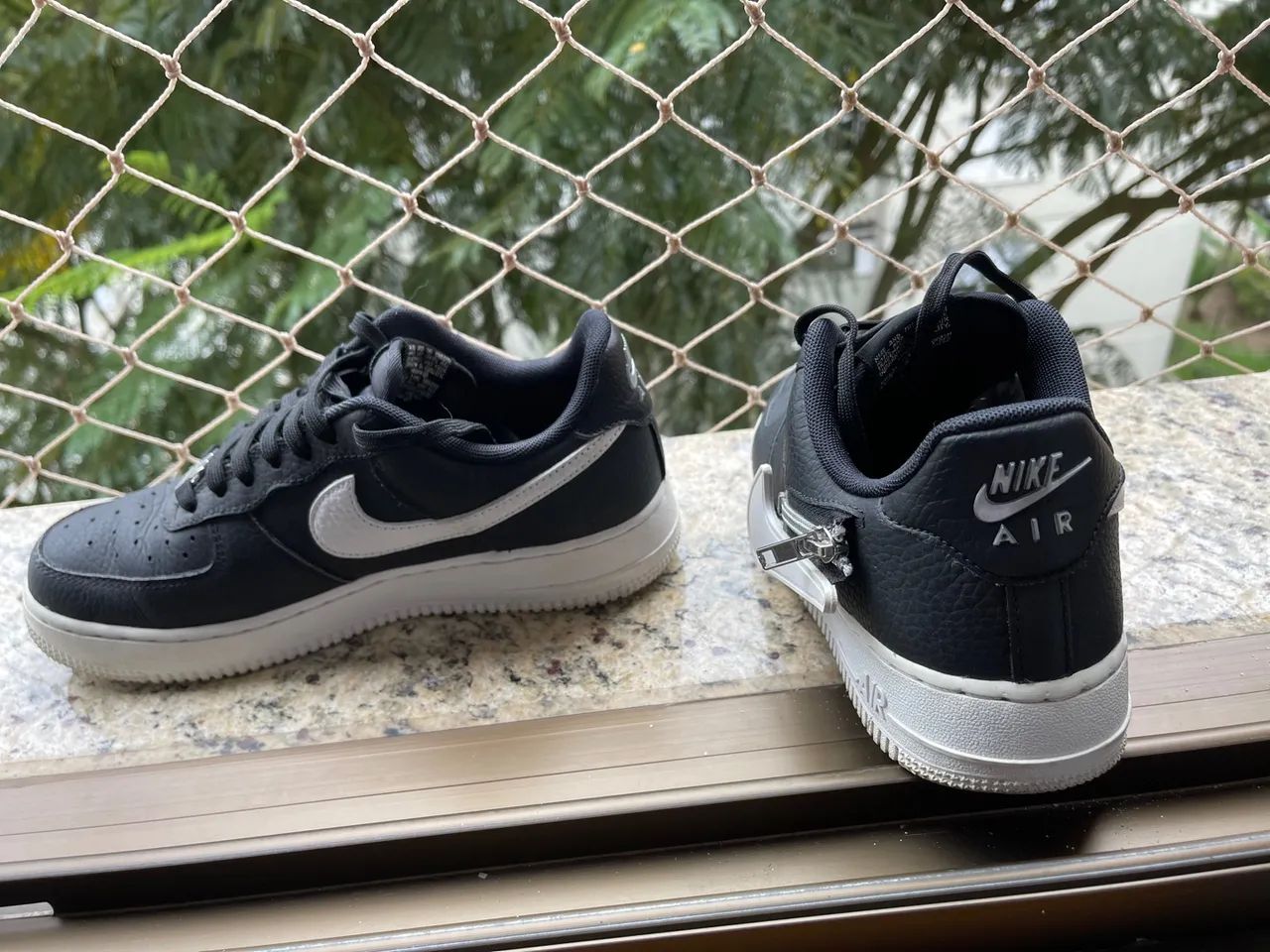 Nike Air Force 1 Black Zipper - Calçados - Teresópolis, Porto