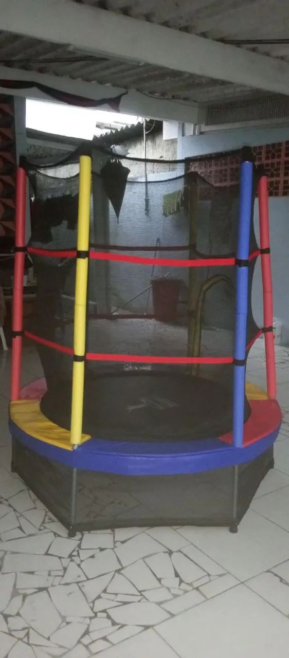  Pula pula Trampolím Infantil criança até 45kg - Foto 2