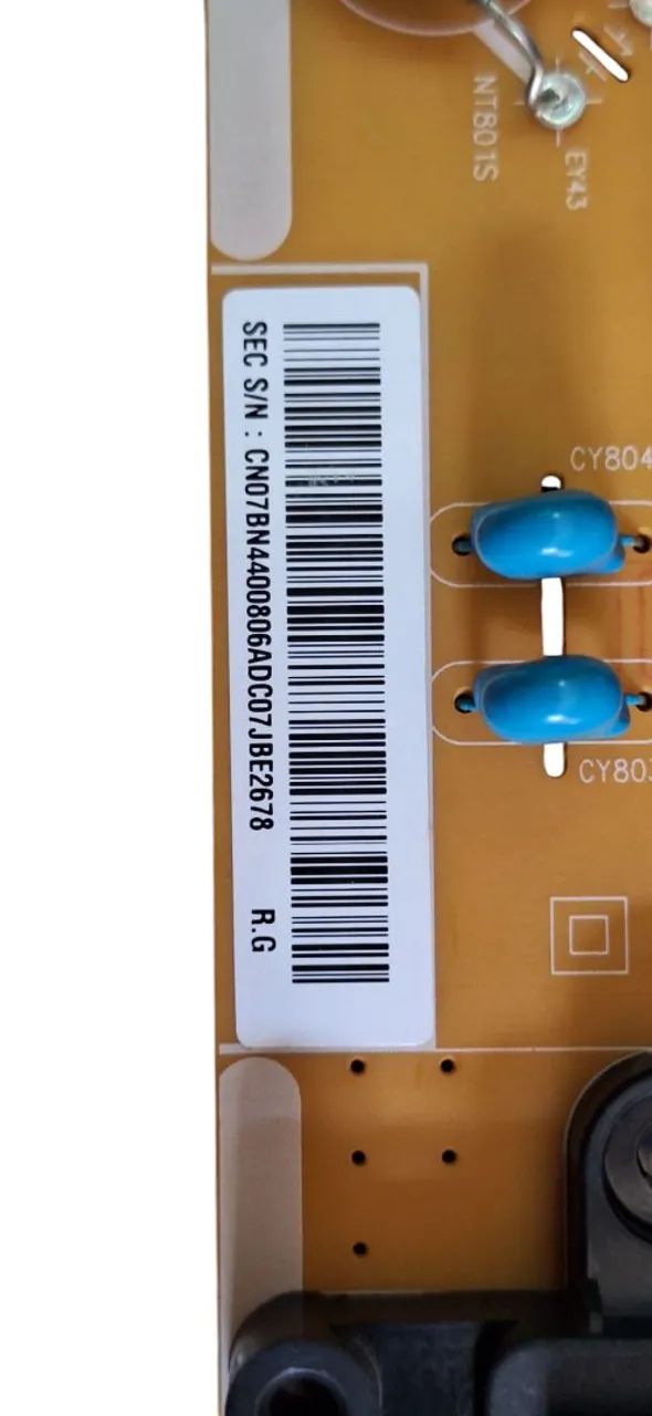 Placa Fonte modelo CNO7BN4400806ADCO7JBE2678 R.G TV SAMSUNG UN43MU6100G - Foto 3