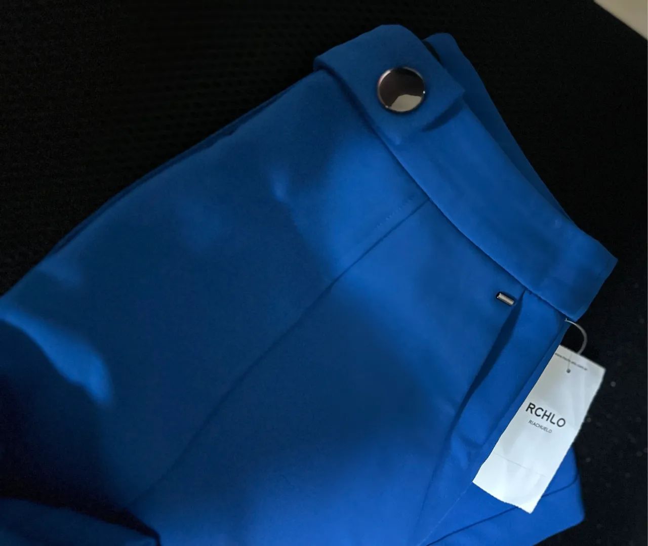 Calça alfaiataria azul - Foto 3