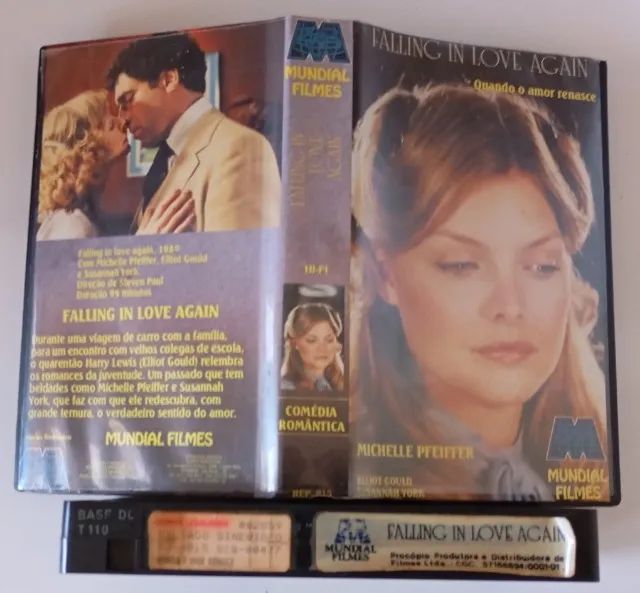 VHS Legendado Quando o Amor Renasce Michelle Pfeiffer - DVD, Blu