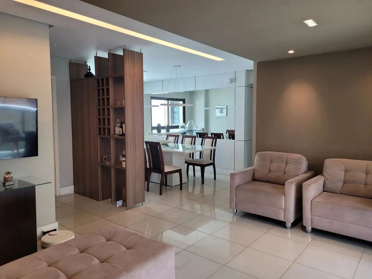 Apartamento para locação mobiliado, nascente, 166m²,  Le Parc- Salvador - BA - Foto 3