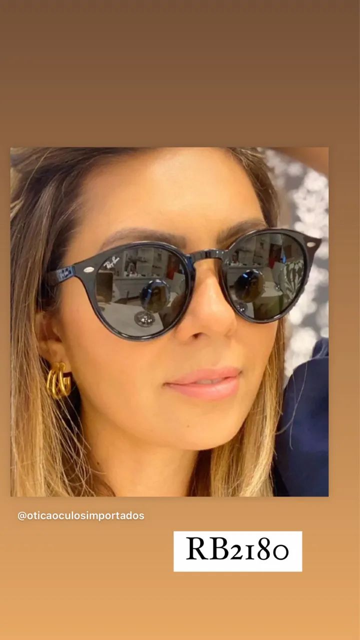 ÓCULOS SOLAR NOVOS COMPLETOS RayBan  - Foto 3