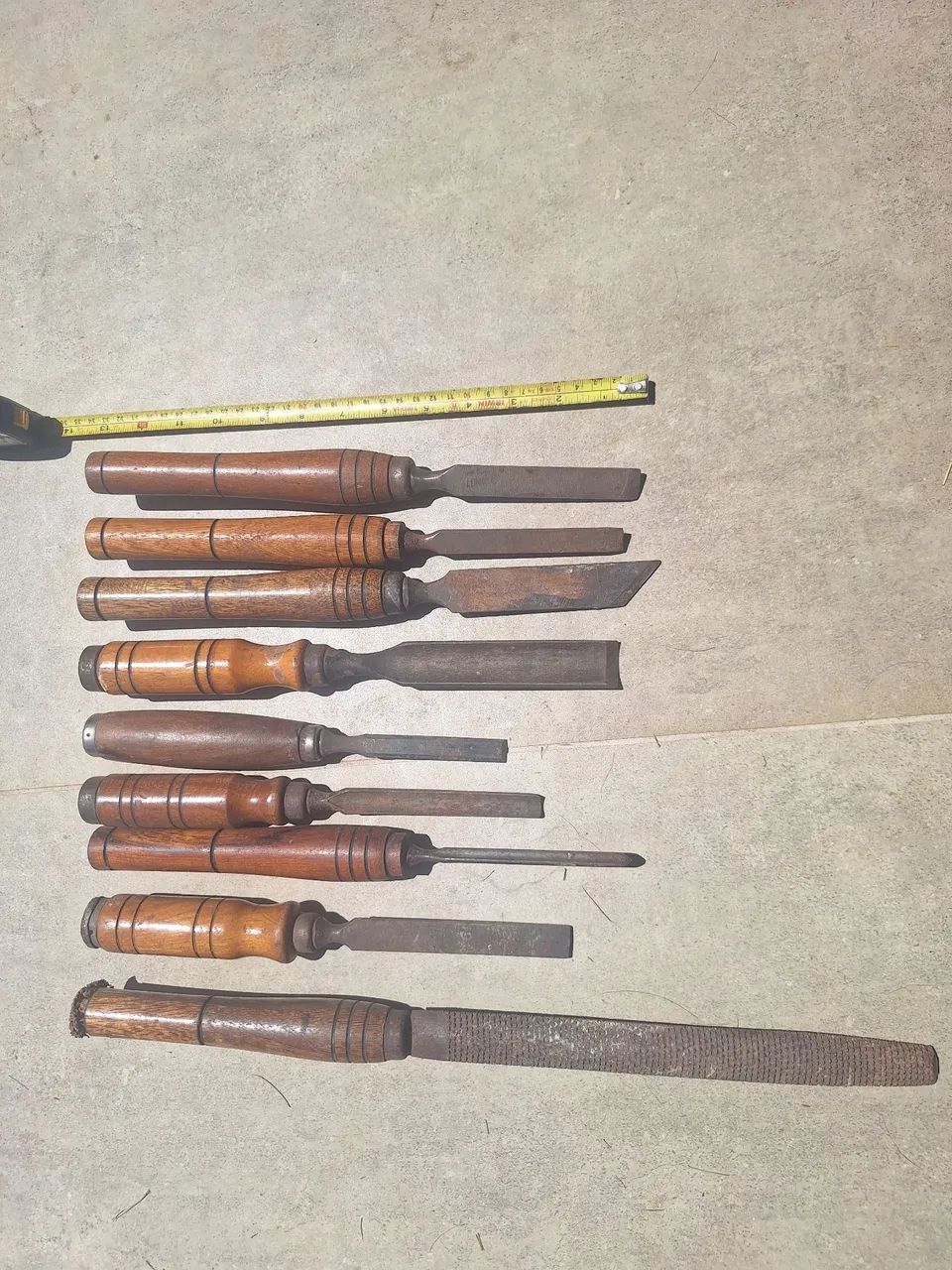 Conjunto de formão para trabalhos com madeira64717829793026120