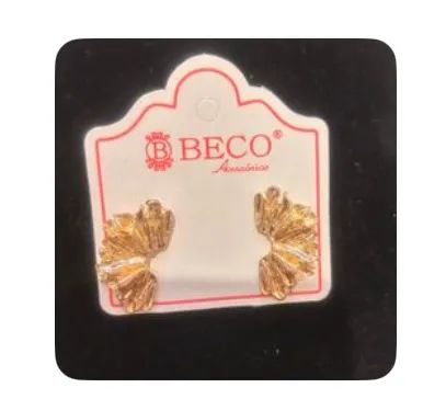 Brincos Dourados Beco