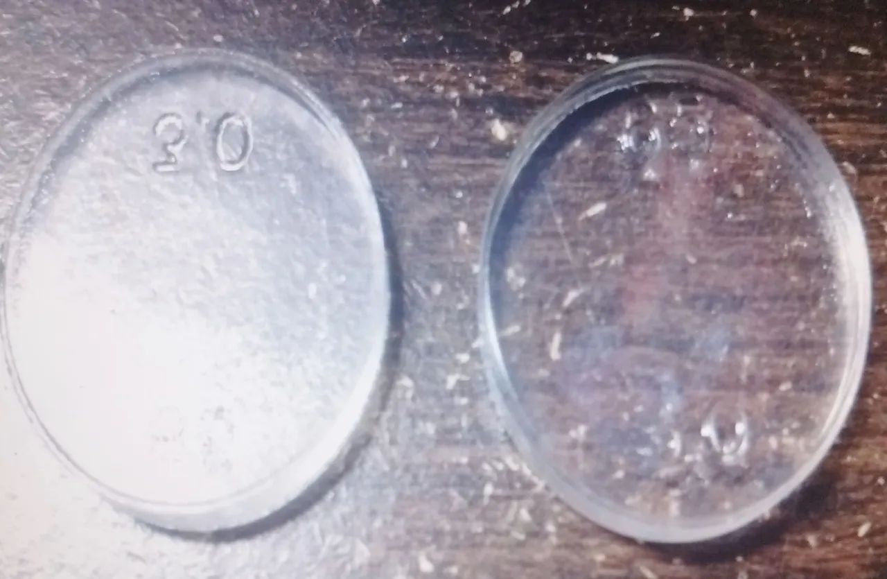 Antigas pastilhas em vidro para artesanato  - Foto 2