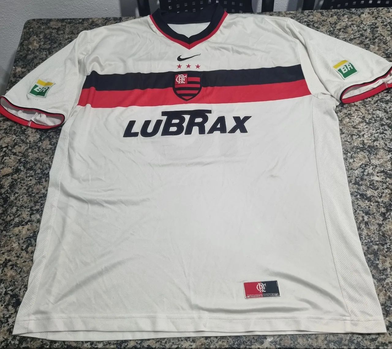 Camisa Flamengo 2001 - Lubrax - Nike