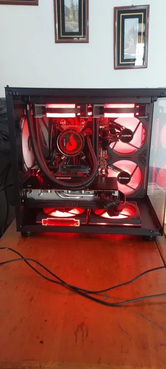 SUPER  PC Gamer novo -  Top de Linha proc ryzen 5600g  com placa de video rx 5700xt